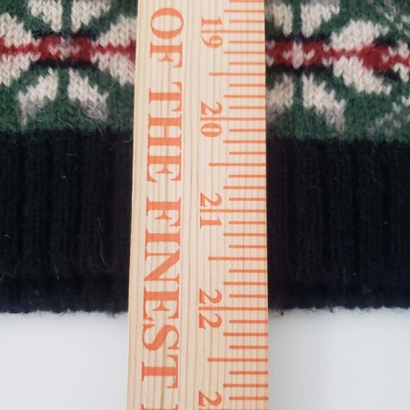 Newton Trading Co Wool Cardigan Fair Isle Knit Sweater Full Zip Womens Sz Medium - Picture 9 of 9